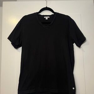 Black V-Neck T-Shirt